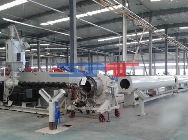 SPV 内管挤出表管包覆挤出出产线